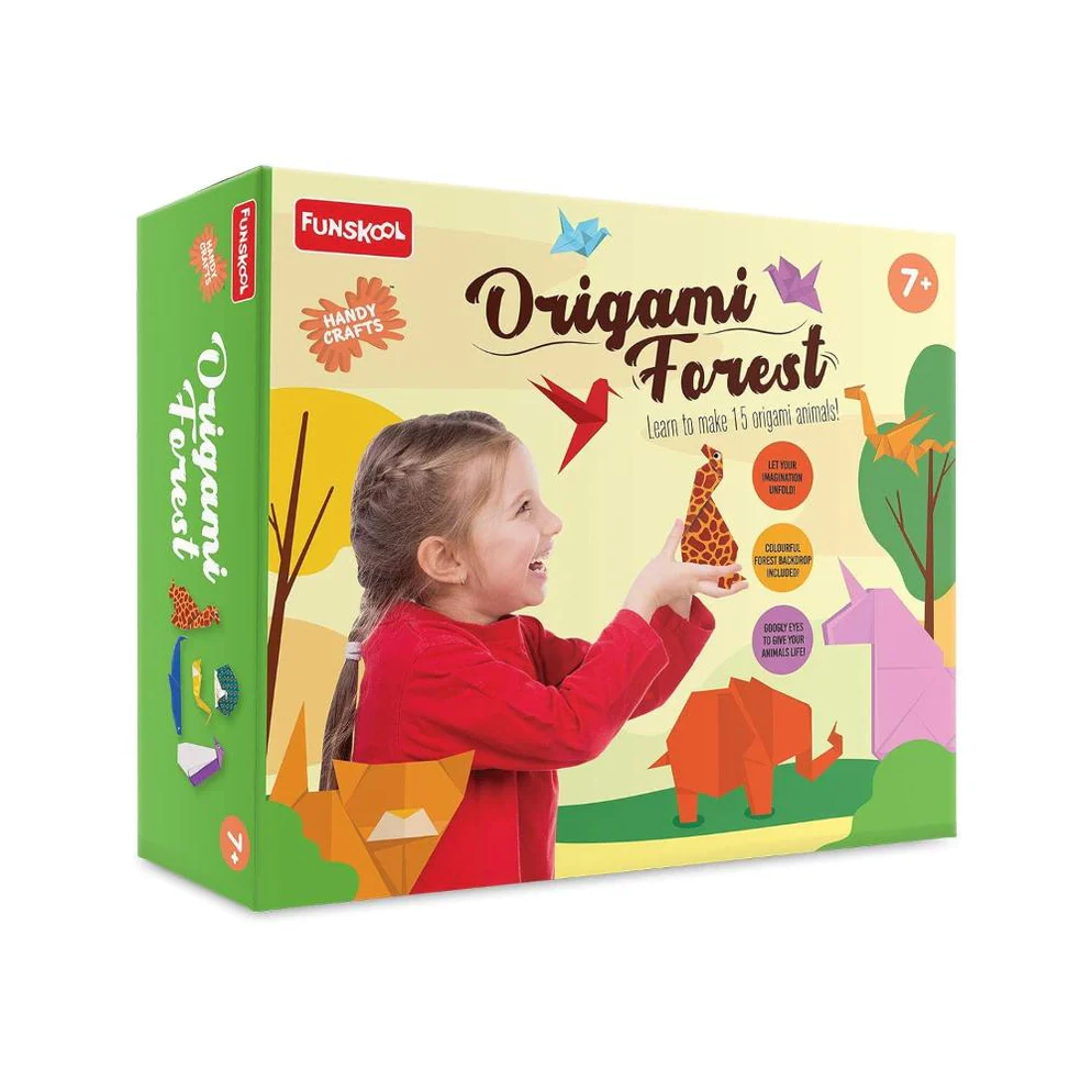 Origami Forest – Funskool Handycrafts DIY Kit for Kids (7+ Years)
