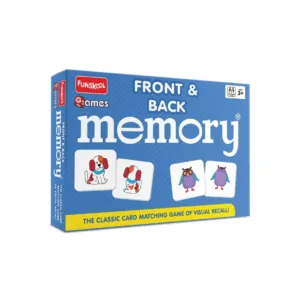 Funskool Front & Back Memory Game – Card Matching Visual Recall Game for Kids (3+ Years)