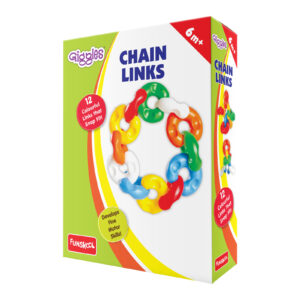 Chain Links – Colorful Interlocking Learning Toy for Babies (6+ Months)