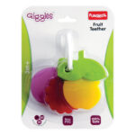 Fruit Teether Rattle – Soft Chewable Sensory Toy for Babies (3+ Months)