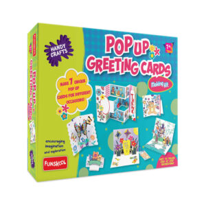 Pop Up Greeting Cards DIY Kit – 3D Card Making Craft Set for Kids (7+ Years)